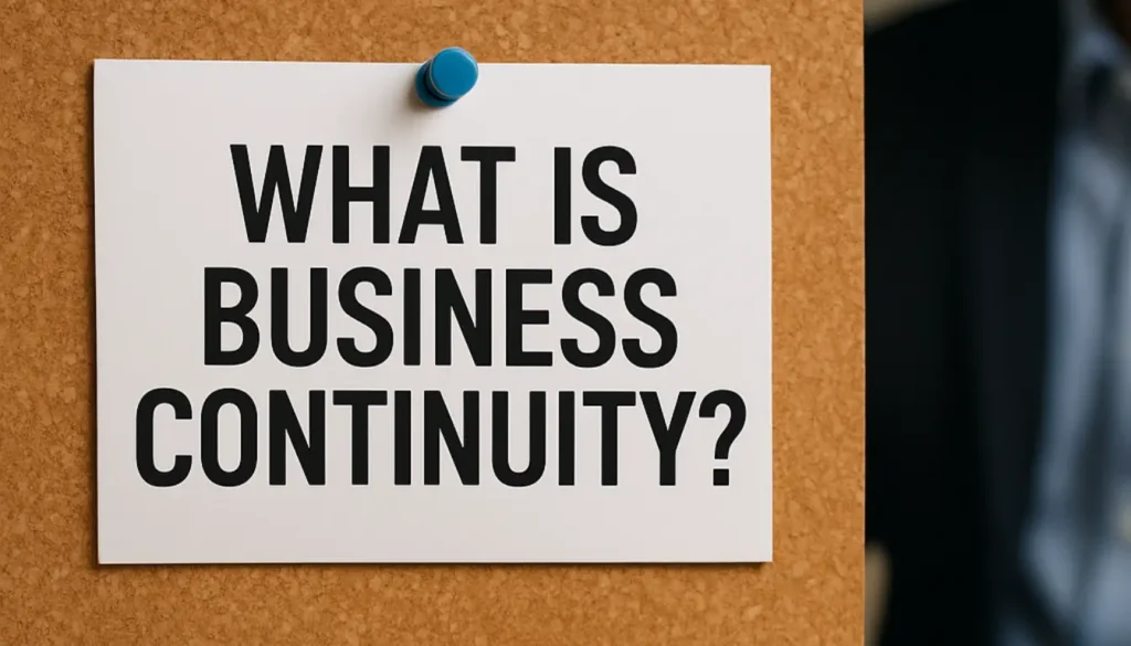 What is Business Continuity