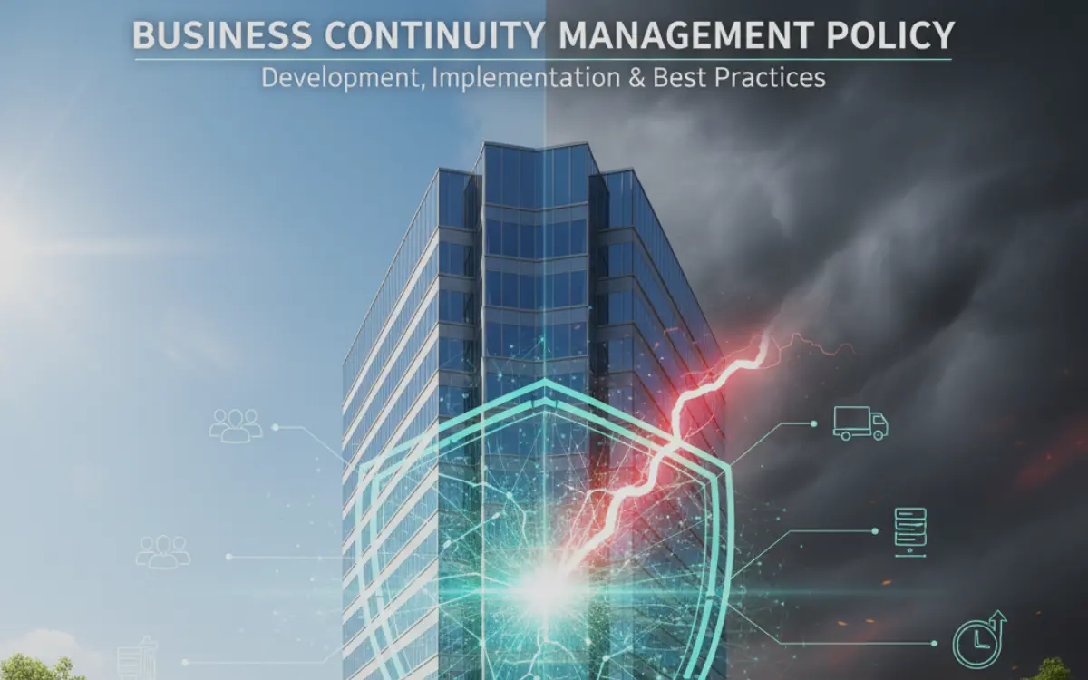 business continuity management policy